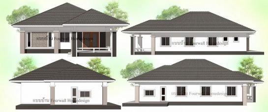 Single-Storey Fully Flexible And Customizable House Plan For Every