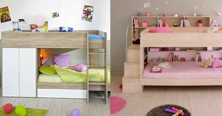 Beds for Kids with Cool Designs and Storage Options