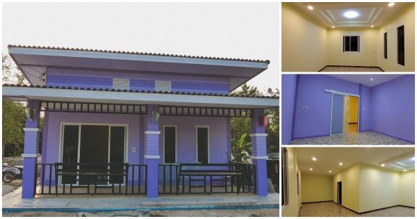 Budget-Friendly Purple House with 1 Bedroom