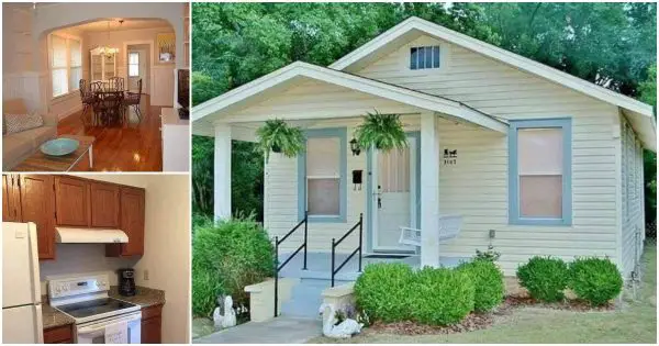 Small 2-Bedroom Cottage-Style House