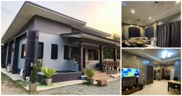 Nice 3-Bedroom House Design with Modern Style & Large Spaces