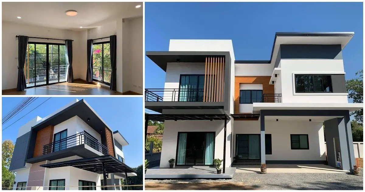 Modern 2-Story House with Attractive Features, 3 Bedrooms