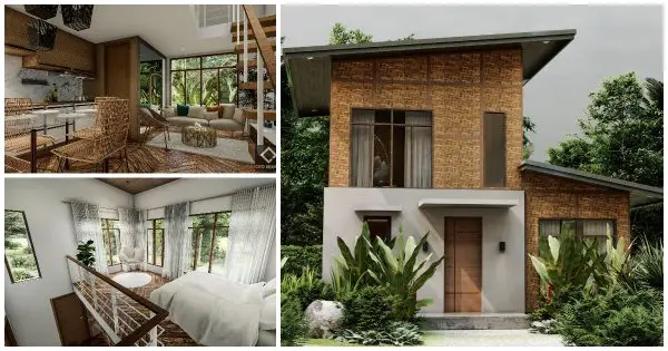Modern Bahay Kubo Design with Native Furniture Pieces