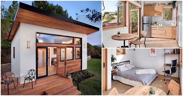 Studio-Type House with Outdoor Living Room