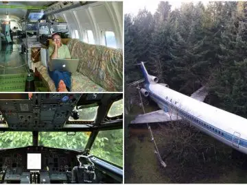 Engineer Transforms Plane into a Beautiful Home