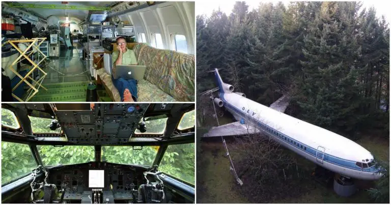 Engineer Transforms Plane into a Beautiful Home