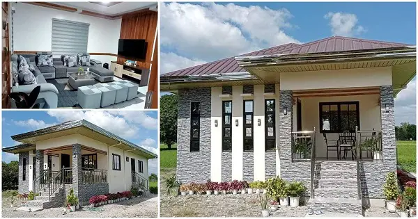 OFW Builds Grand House from Fruits of Labor