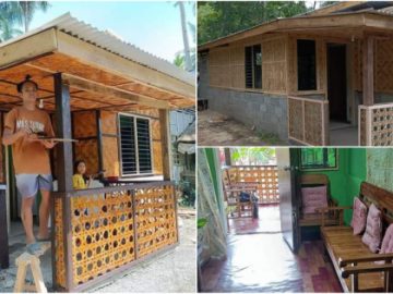 Simple Native House with Amakan