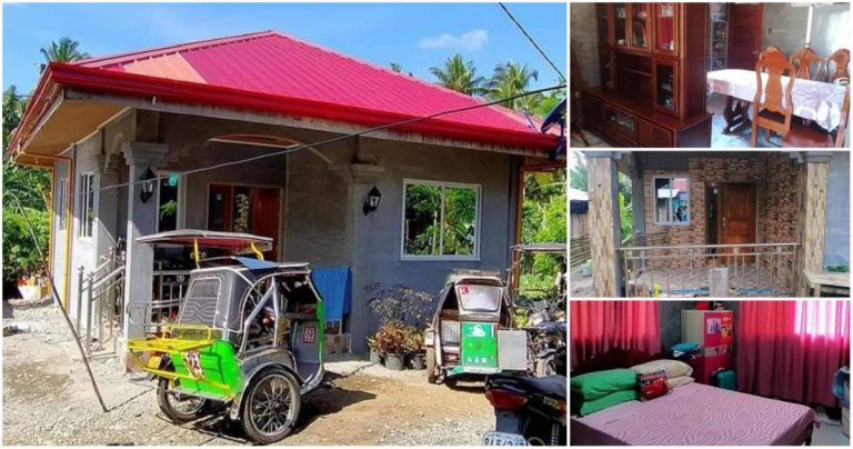 OFW Shares Photos of House Built after Working in Singapore Since 2015