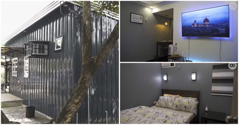 Guy Builds Modern Container-Inspired Pad with Funds from Canceled International Trips